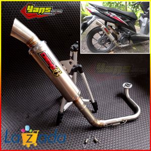 KNALPOT DAENG SAI4 UNTUK BEAT FI / BEAT CARBU / BEAT POP / BEAT STREAT / VARIO 110 / VARIO 125 / VARIO 150 / MIO SPORTY / MIO J / NMAX / PCX / AEROX / MIO SOUL DLL