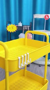 Multipurpose Mobile Storage Rack