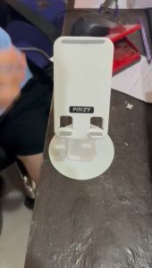Holder putar lipat PINZY H300 Stand dudukan pegangan bracket HP Tablet Anti Slip Besi Alluminium ori