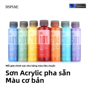 DSPIAE XG Series 50ML Sơn Gốc Nước Pha Sẵn Màu Cơ Bản Bộ Dụng Cụ Phun Sơn Chính Dành Cho Mô Hình DIY Sở Thích