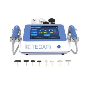 448khz Smart Tecar Ret Cet RadioFrequency Tecar Pain Relief Physical Therapy RF Face Lift Body Shaping Diathermy Machine Salon