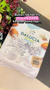 Dalucia Almond Milk Powder Vanilla – 1 Pack | Susu Badam Vegan Milk No Sugar Added Lactose-Free