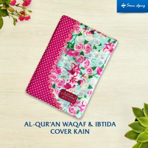 Mushaf Al Quran Kain Waqaf & Ibtida A5 Non Terjemah - Suara Agung | Mushaf Cantik Motif Bunga