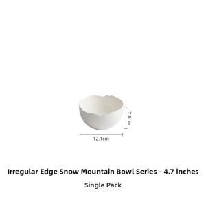YOGEHOME | Artistic Salad & Dessert Bowl