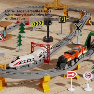 MLZH | Electric Track Train Toy