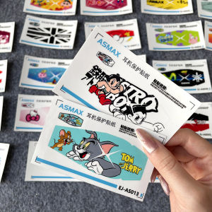 ASMAX F1 Bluetooth Earphone Protective Sticker Motorcycle Helmet Decorative Decal Waterproof Accessories Suitable for BMW HONDA Yamaha Kawasaki DUCATI