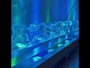 ไฟติดผนังไดนามิก 3D โคมไฟติดผนังเปลี่ยนสีได้ แบบรีโมท LED บรรยากาศ สมัยใหม่ สำหรับห้องนอน ห้องนั่งเล่น หรูๆ