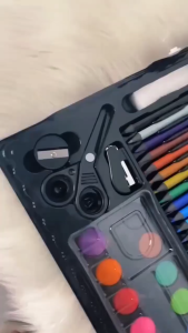 Crayon Warna Cat Air Perlengkapan Menggambar Mewarnai Set Art Full Set pc Krayon 150pcs