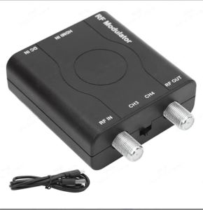 HD Multimedia Interface To RF Modulator Professional HDM61 HD RF Modulator Sturdy Support NTSC Format Output for Home