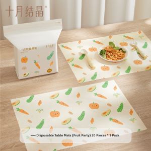 SHI YUE JIE JING | Disposable Waterproof Oil-Proof Baby Table Mat
