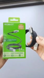 Kabel Data Charger IP Lightning 24A 12 Watt Fast Charging Power Delivery Anti Kusut USB 7 8 X XS XR 11 12 13 14 Pro Max Plus Robot RXL100