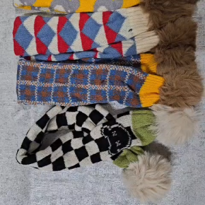 Khăn len quàng cổ cho bé khăn len dày ấm MINKBABY