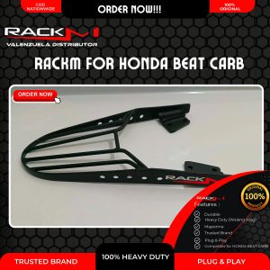 RACKM Monorack for HONDA Beat CARB | Heavy Duty Motor Bracket Top Box Carrier | Plug & Play