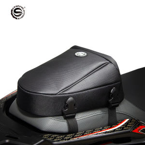 STAR FIELD KNIGHT Waterproof Motorcycle Rear Seat Bag Men Women Large Capacity Motocross Crossbody Bag Reflective Motorbike Shoulder Bag Wear-resistant Moto Bag Non-slip