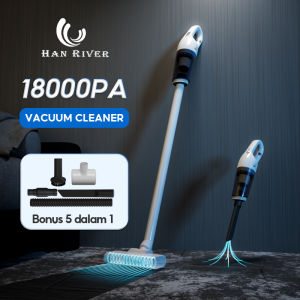 HAN RIVER Vacuum Cleaner rumah murah 5 in 1 /penyedot debu serbaguna/Cordless Vacuum Cleaner/Vacuum Cleaner Penyedot Debu(Pengisian USB nirkabel) Suction Power 18000 - Lazada