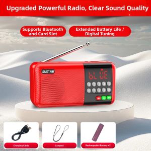SAST | Charging Card Insert Radios Player Bluetooth Mini