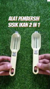 Alat Pembersih Sisik Ikan / Parutan Pemarut Pengupas Sisik Ikan Fish Cutter