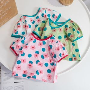 Tagkita | New Girls Floral T-Shirt Short Sleeves