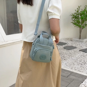 Tas Selempang Wanita Colorful fox 3009 Multifungsi tas nilon Waterproof Style Korea