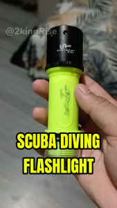 【COD】Outdoor long-range waterproof flashlight diving flashlight BATTERY