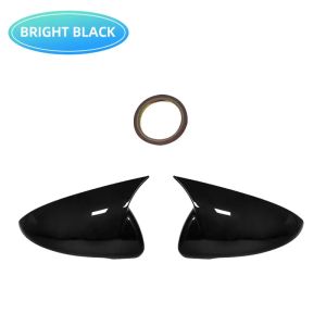 Rearview Mirror Cover wing-type Cap Carbon Fiber Trim For Kia K3 Cerato Forte 2019 2020 2021 2022 models Auto parts