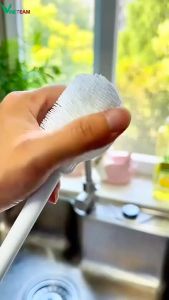 [HCM] Cọ Rửa Ly Bình Lông Mềm Gập 90 Độ Dụng Cụ Cọ Bình Nước Slicone gập 90 độ Cán Dài Tiện Lợi -Randy