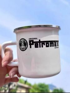 Brand PETROMAX Outdoor Dining Enamel Cup Enameled Color Old Model Porcelain Mugs Nordic Style Camping Home Use Adult
