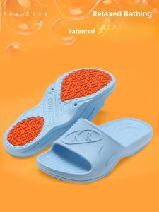 Kenroll Anti-Slip Slippers Home Bathroom Bathing Slippers for Men And Women Summer Indoor Cool Slippers Elderly Pregnant Women