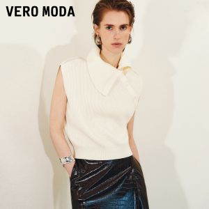 Vero Moda | Wool Sleeveless Lapel Autumn/Winter Vest