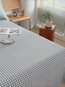 BEIPIN | Bộ Bao Gối và Vỏ Chăn Linen Giặt Sẵn A-Class Không Pha Cotton Đơn Giản