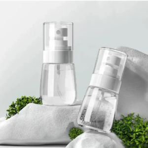 2/4PCS Refillable Spray Bottles 30/60/80ml Alcohol Atomizer Mini Fine Mist Liquid Containers Skin Care Makeup Travel Accessorie