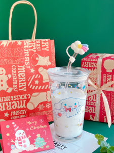 Christmas Gift Girls Send Friends Girlfriends Cinnamoroll Babycinnamoroll Glass Straw Cup Birthday Ideas Gift Young Adult Heart