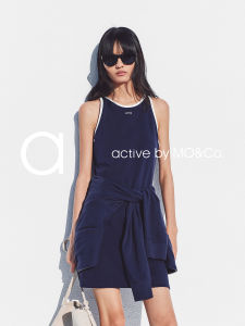 MO&Co. | Active Summer New Cotton Dress with Built-in Bra