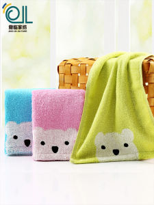 Khăn Mặt Trẻ Em Bằng Vải Tre Mềm Mại Thân Thiện Với Da Rửa Mặt 50x25 than Tre 2025 Mẫu Mới 3 Chiếc Thương Hiệu Jinglin