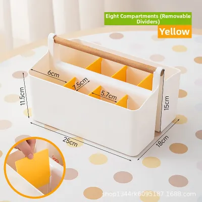 Multicompartment Baby Diaper Storage Box