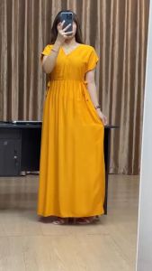 Daster VERA Long Dress Kimono Rayon Twill Premium