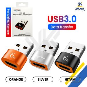 [KN ACC] NANVAN NVN-C5 ADAPTER CONVERTER SAMBUNGAN CHARGER USB MALE TO TYPE TIPE C FAST CHARGING 6A