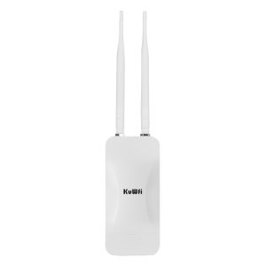 Bộ Mở Rộng WiFi Không Dây Băng Tần Kép KuWFi 1200Mbps 2.4G/5GHz AC1200 Điểm Truy Cập Ngoài Trời Với Ăng-ten Ngoài Thu Sóng Mạnh Bộ Định Tuyến Gia Đình