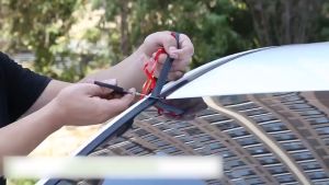 2M Car Window Rubber Sealing Strips Sticker Roof Windshield Edge Protector Sound Dust Proof 14/19mm