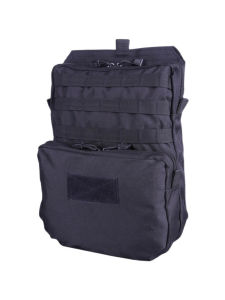 Tactical Vest Back Plate Bag JPC Rear Water Bag CPC AVS Outer Storage Load Tool Bag Camouflage Military Training Clothing