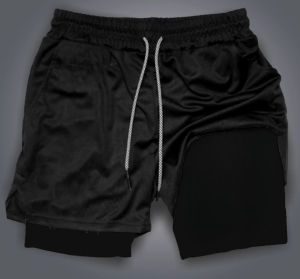 Bandai | Quick Dry and Lightweight Running Shorts Anime Print Gym Shorts Dual-Layer Workout Shorts for Men.