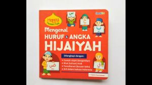 Boardbook Anak Mengenal Huruf & Angka Hijaiyah Happy Moslem Kids