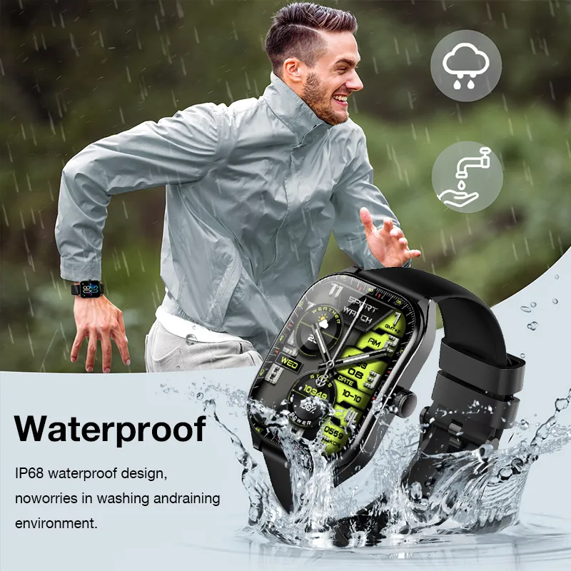 Ip68 Waterproof Smartwatch Gv68 Caracteristicas Aolon Curve