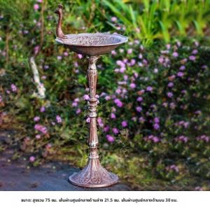 ถ้วยดอกไม้หินเหล็กกล้าสไตล์ย้อนยุคสูงสำหรับสวนบ้านพักช่วงฤดูร้อนสำหรับตกแต่งบ้าน ถ้วยน้ำหนักเบาสำหรับสวนและริมคลอง