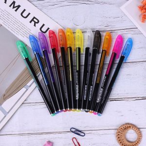 12 /24 / 48 pcs Glitter Gel Pen Art Set for Kids