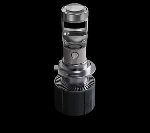 Carolyn 2 pcs H4 LED headlight 6500K car mini H7 LED headlight projector H11 9005 9006 car headlights far and near light bulb