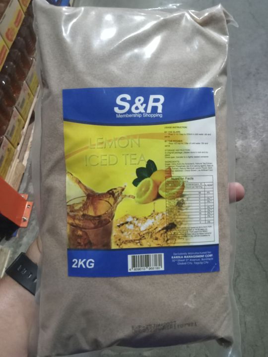 S&R GRANEL ICED TEA 2KG | Lazada PH