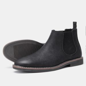 40-46 men boots brand comfortable 2023 fashion chelsea boots #CL5321