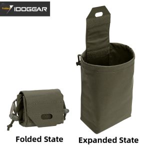 Mini Foldable Outdoor Tactical Utility Bag Scorpion Recycle Molle Waist Tool Bag Multifunction Storage Pouch for Camping Hiking
