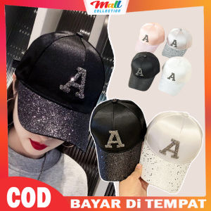 MALL Topi Baseball Hat Cap Wanita Gaya Korean Style Premium Kekinian Bisbol import HAT07